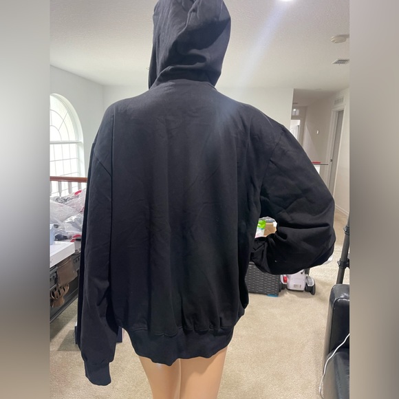 New! Unworn! Charades Men's Skeleton Hoodie (Costume, Biker, Etc) Size: XL - Picture 4 of 17